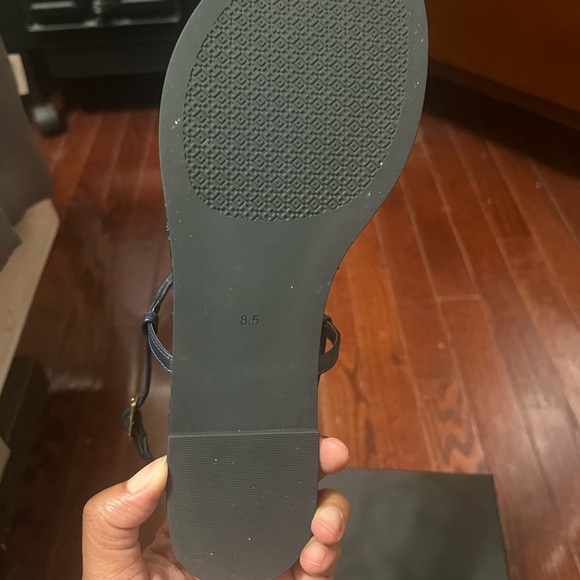 Tory Burch Navy Blue Sandals - Picture 5 of 5